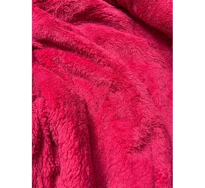 Dámska krátka červená bunda 2 v 1 (H1029-29) Dámska krátka červená bunda 2 v 1 (H1029-29)