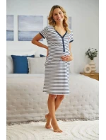 Dámske tehotenské tričko 5232 Marine - Doctornap