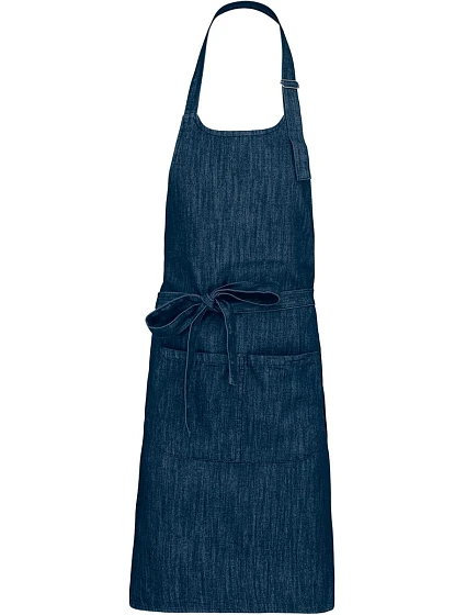Kariban K 890 Zástera s náprsenkou „Sommelier“ 20.K890 denim Kariban K 890 Zástera s náprsenkou „Sommelier“ 20.K890 denim