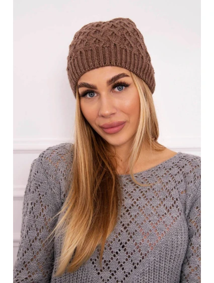 Fleecová čiapka Roma K224 mocca Fleecová čiapka Roma K224 mocca