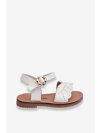Klasické dětské sandály Bílé model 21621759 - Boto Klasické dětské sandály Bílé model 21621759 - Boto