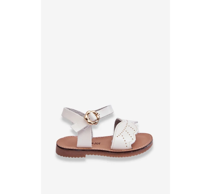 Klasické dětské sandály Bílé model 21621759 - Boto Klasické dětské sandály Bílé model 21621759 - Boto