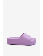 Dámské žabky na tlusté podrážce béžové model 21659145 - Boto Dámské žabky na tlusté podrážce béžové model 21659145 - Boto