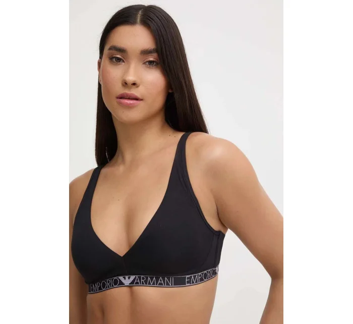 Dámska podprsenka 164530 4R223 00020 čierna - Emporio Armani