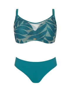 Dámske dvojdielne plavky S940V1MS4 Mystic 4 Green - Self