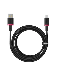 Baseus Dura USB-Type C 60W 2m kábel (červený/čierny)
