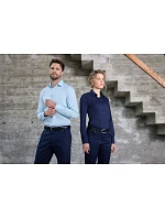 JN Popelínová košile slim fit s dlouhým rukávem 02. deep purple model 22445797 - Daiber