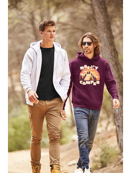 Premium Hooded Sweat Jacket Mikina s kapucí model 22454845 deep navy - Fruit of the Loom