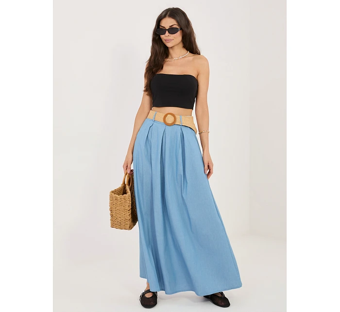 Sukňa MI SD A308911.05 svetlomodrá