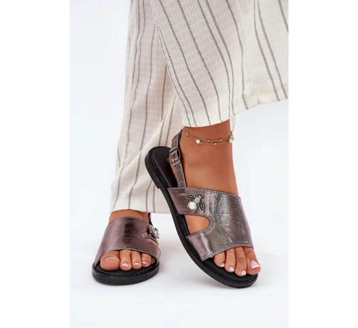 Sandále model 215345 Krok vo veľkom štýle