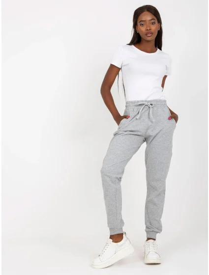 Damskie spodnie dresowe szary model 20962574 - Factory Price