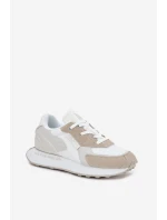 Dámské Kožené Sneakersy Big Star model 21705953 HiPoly System Bílé - Big Star Shoes Dámské Kožené Sneakersy Big Star model 21705953 HiPoly System Bílé - Big Star Shoes