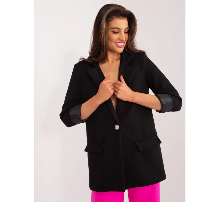 Marynarka DHJ MA model 19525599 czarny - FPrice