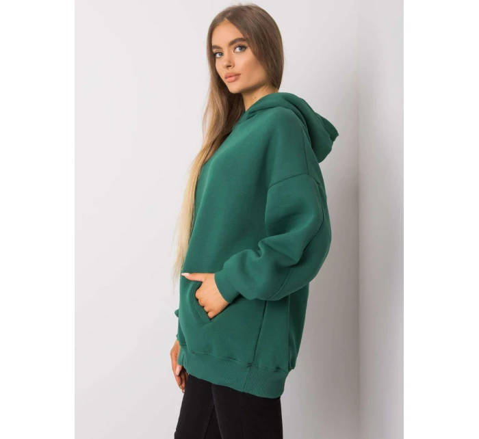 Mikina RV BL 6989.37X tmavo zelená