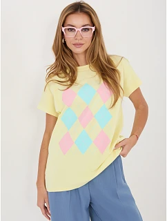 Bluzka RV BZ model 22102602 jasny żółty - FPrice