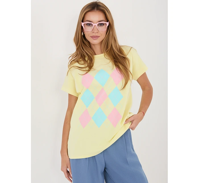 Bluzka RV BZ model 22102602 jasny żółty - FPrice