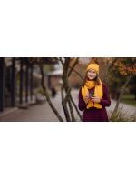 Dámská šála model 21778718 SC Yellow - Vuch