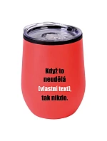 Personalizovaný termohrnček „BOWL“ – ak to nezvládne on… tak už nikto Personalizovaný termohrnček „BOWL“ – ak to nezvládne on… tak už nikto