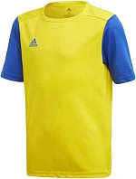 Detské futbalové tričko Estro 19 Jersey JR FT6681 Žlto-modré - Adidas