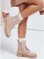 Dámské kozačky cream Dstreet model 21981407 - FashionStreet Dámské kozačky cream Dstreet model 21981407 - FashionStreet