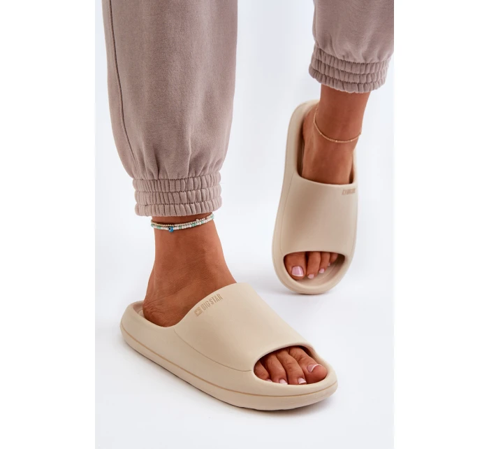 Lehké Dámské Sandály Big Star model 21652705 Béžové - Big Star Shoes