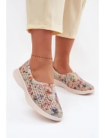 Semišové perforované dámske čižmy Eliva Multicolor Semišové perforované dámske čižmy Eliva Multicolor