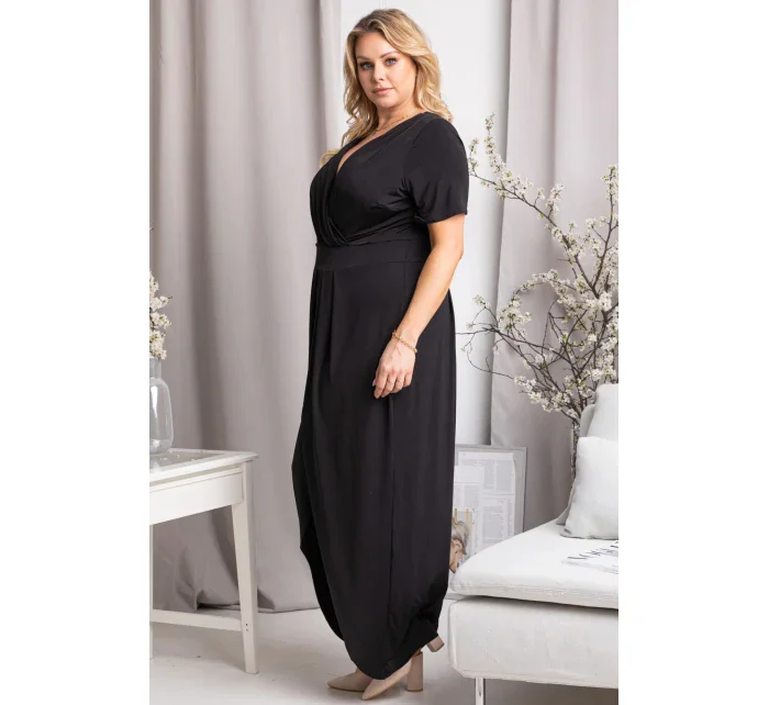 Dámske šaty LIZBONA SA622 black - Karko