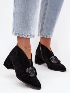 Topánky na podpätku model 219245 Krok vo veľkom štýle