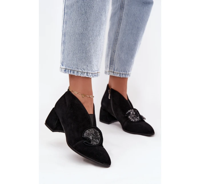 Topánky na podpätku model 219245 Krok vo veľkom štýle