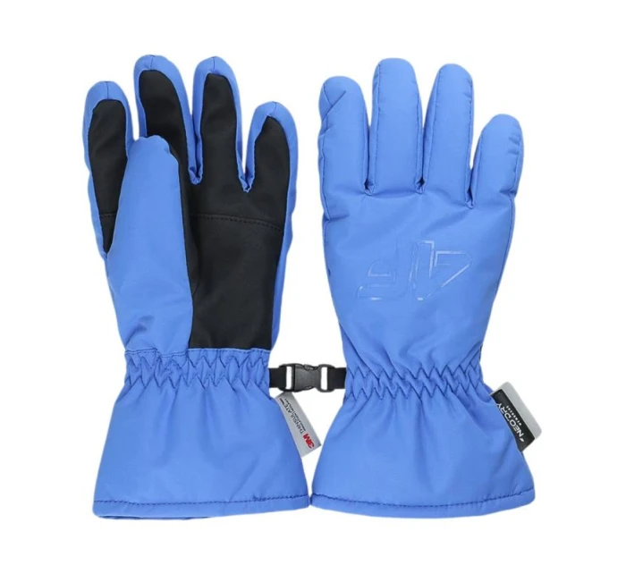 Detské rukavice 4F U0130 kobaltové 4FJWAW24AFGLU130 36S Detské rukavice 4F U0130 kobaltové 4FJWAW24AFGLU130 36S