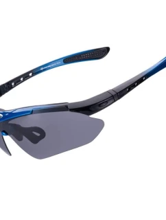 Okuliare Rockbros s polarizovanými 5 šošovkami modré