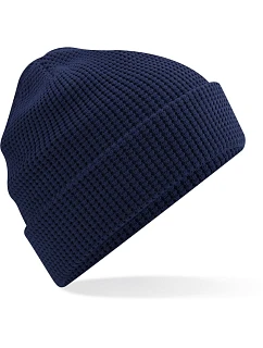 B Pletená bio čepice s úpletem 53.0 oxford navy model 22432997 - Beechfield