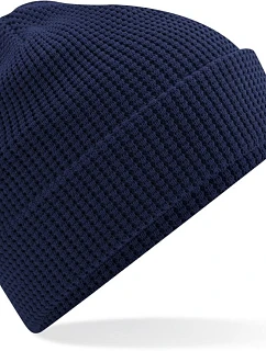 B Pletená bio čepice s úpletem 53.0 oxford navy model 22432997 - Beechfield