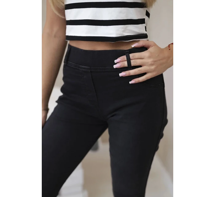 Džínsové nohavice čierne Džínsové nohavice čierne