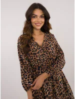 Šaty DHJ SK 19861 1.15X čierno-béžové Šaty DHJ SK 19861 1.15X čierno-béžové