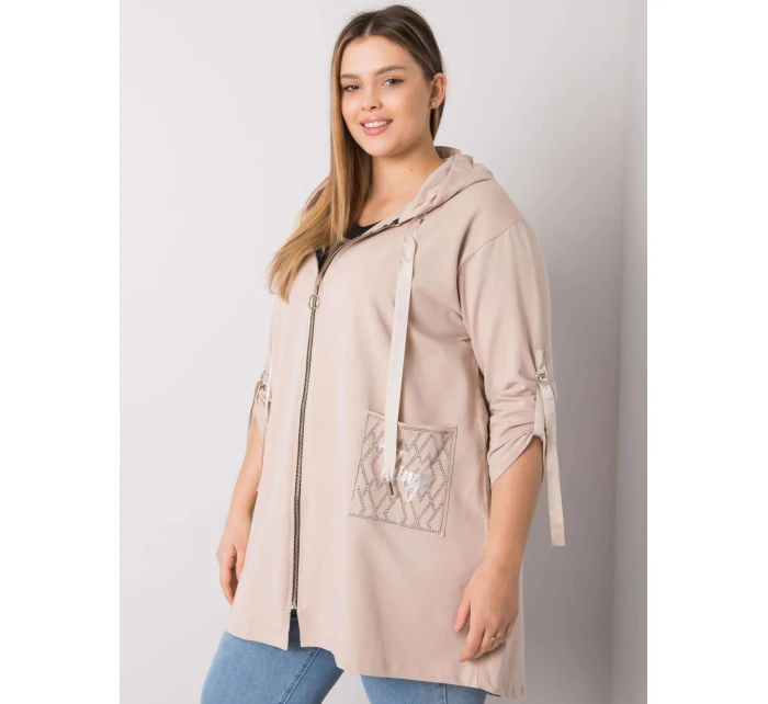 Mikina RV BL 6795.84 béžová