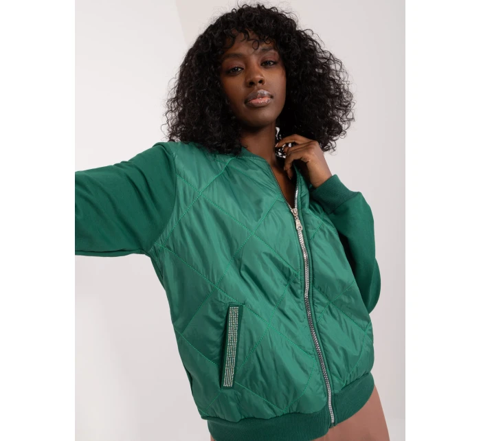 Mikina RV BL 8223.05 tmavozelená