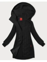 Černá dlouhá dámská mikina s kapucí LHD  model 21893584 - Good looking