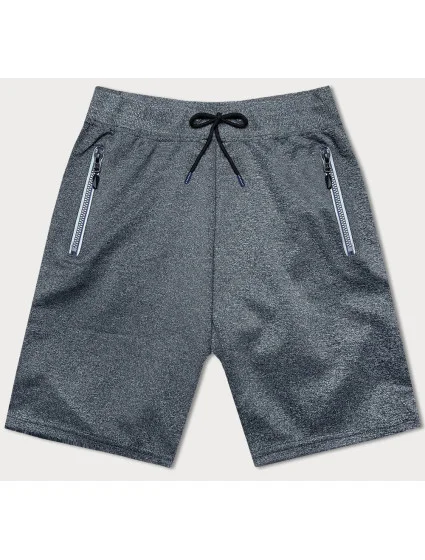 Pánske športové šortky tmavosivé (8K298-5)