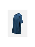 Tričko PEAK PERFORMANCE M Graphic Tee, modré Tričko PEAK PERFORMANCE M Graphic Tee, modré