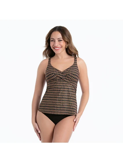 Style Maily Top tankiny - vrchný diel 8884-1 black - RosaFaia Style Maily Top tankiny - vrchný diel 8884-1 black - RosaFaia