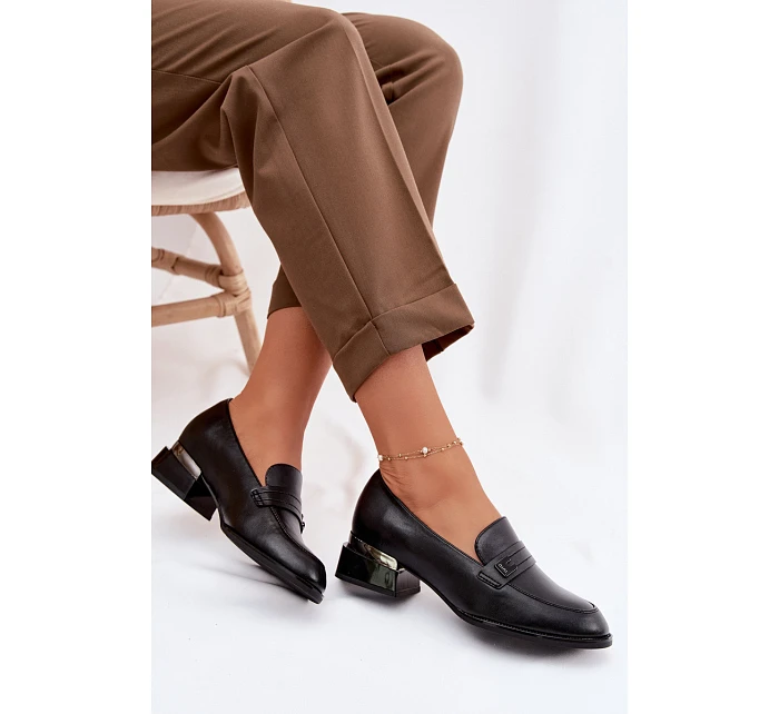 Dámské polobotky na  Černé model 22100835 - VINCEZA