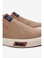 Pánské tenisky Slip On Lee Cooper LCW-26-02-4089 Béžové