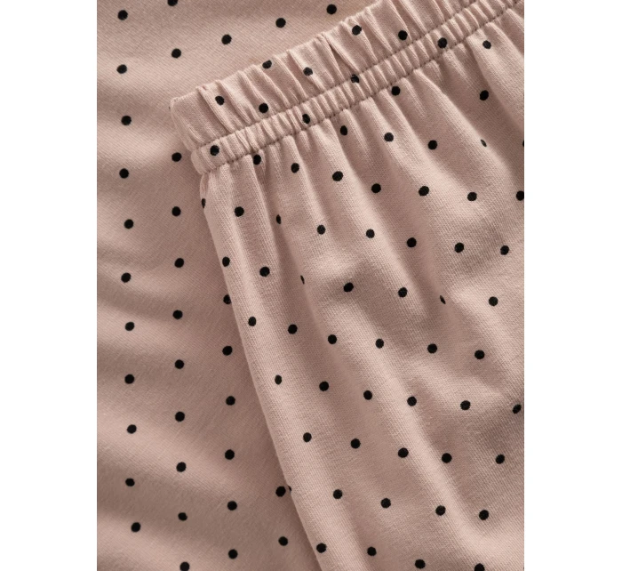 Dámske pyžamo Eliza Ecru s béžovou - Momenti Per Me