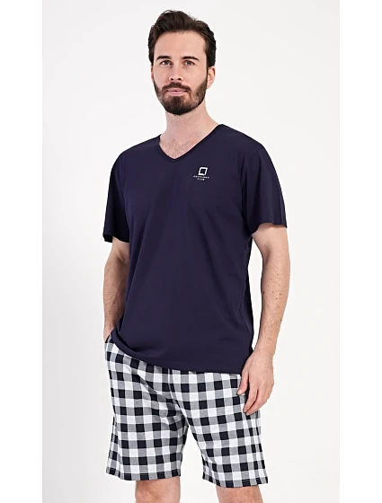 Pánské pyžamo šortky model 22407018 - Vienetta MAN Pánské pyžamo šortky model 22407018 - Vienetta MAN
