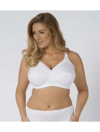 Dámska podprsenka Doreen + Cotton 01 biela - Triumph