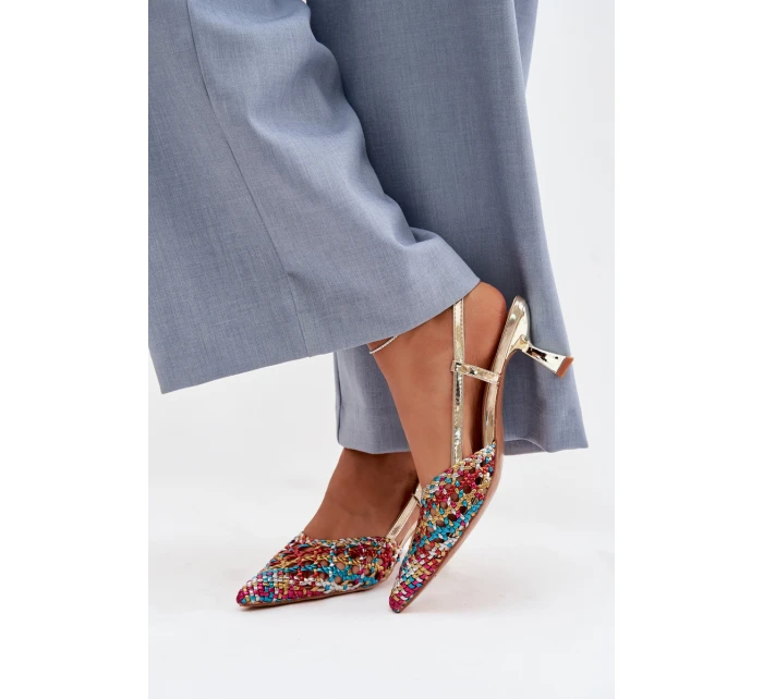 Dámské Sandály na podpatku vícebarevné model 22027871 - Boto