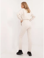 Spodnie dresowe EM DR model 20496376 jasny beżowy - FPrice