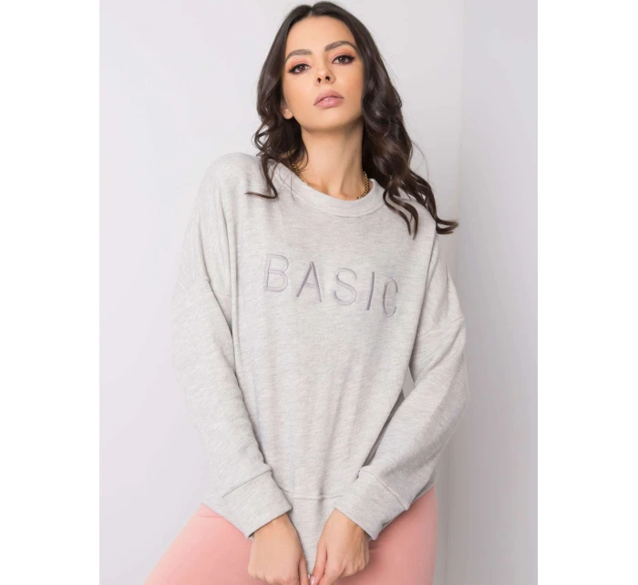 Mikina RV BL model 14841626 světle šedá - FPrice