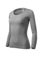 Fit-T LS triko dámské tmavě šedý melír Fit-T LS triko dámské tmavě šedý melír